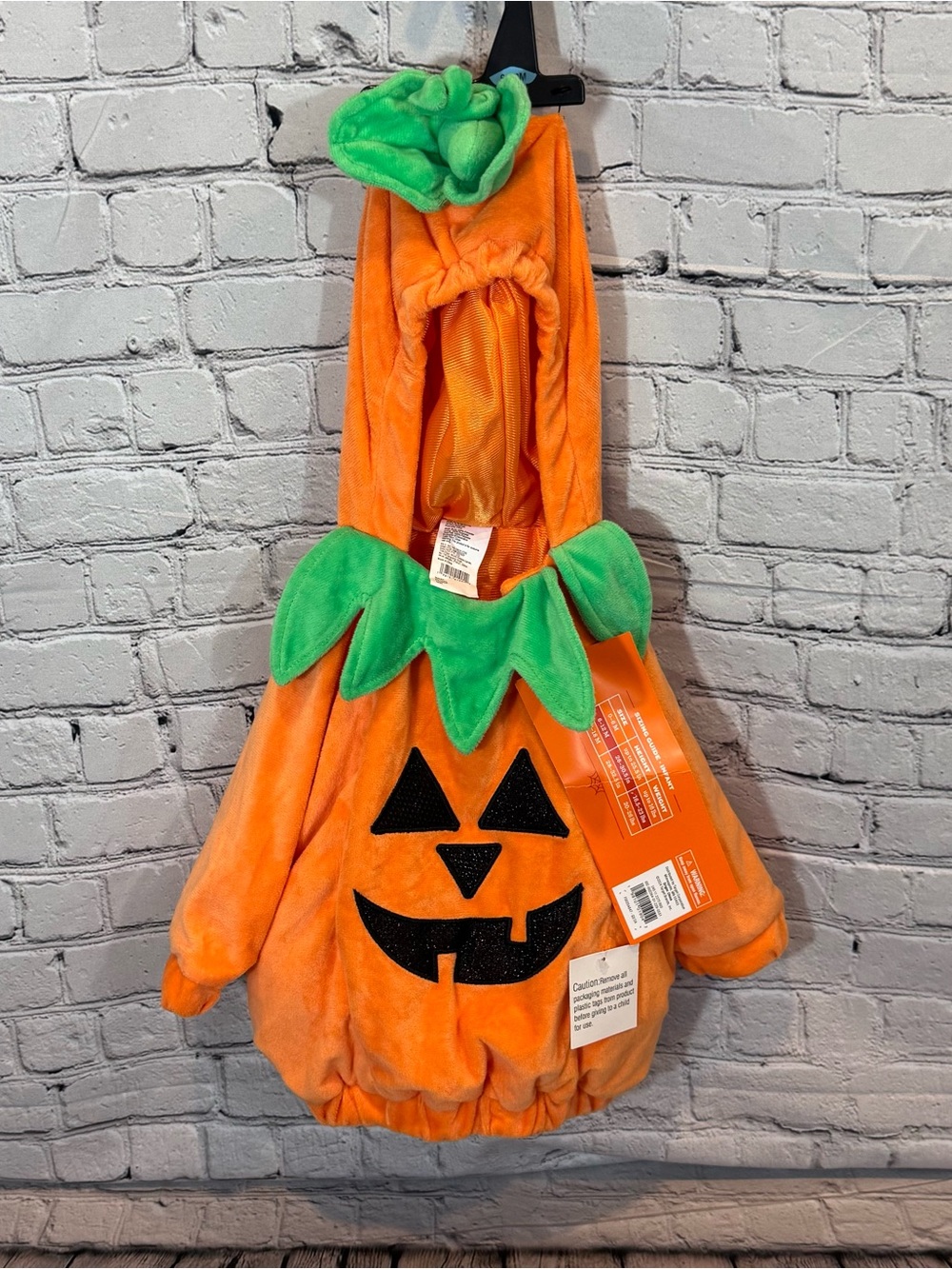 Target Pumpkin Baby Costume.
